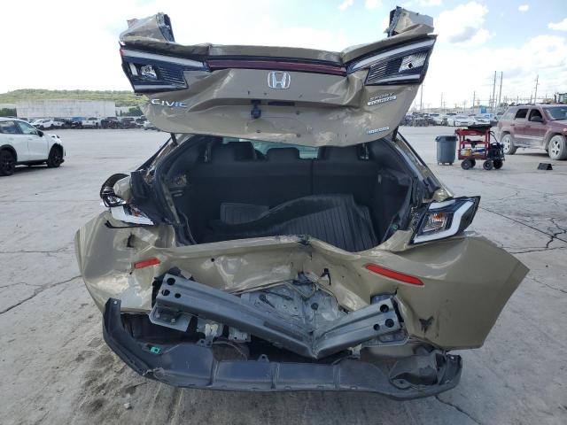 JHMFL4H94SX005982 - 2025 HONDA CIVIC SPORT TOURING TAN photo 6