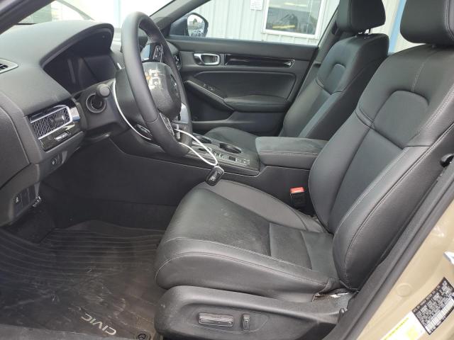 JHMFL4H94SX005982 - 2025 HONDA CIVIC SPORT TOURING TAN photo 7