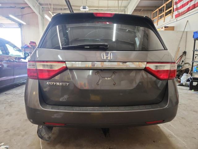 5FNRL5H66DB076771 - 2013 HONDA ODYSSEY EXL GRAY photo 6