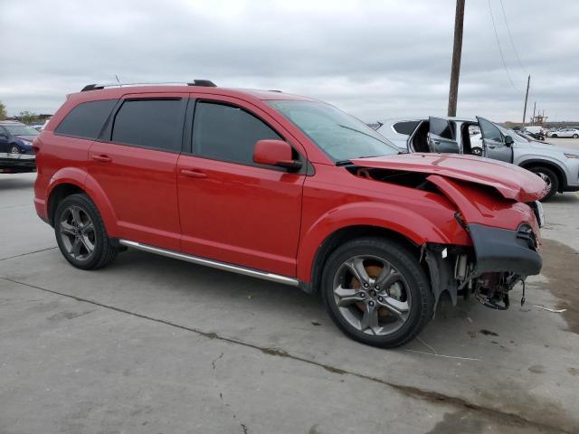 3C4PDCGG3FT611398 - 2015 DODGE JOURNEY CROSSROAD RED photo 4