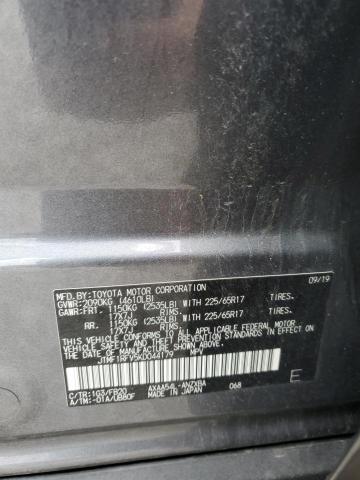JTMF1RFV5KD044179 - 2019 TOYOTA RAV4 LE Szary zdjęcie 13