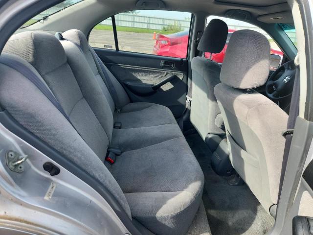 1HGES26701L069319 - 2001 HONDA CIVIC EX SILVER photo 10