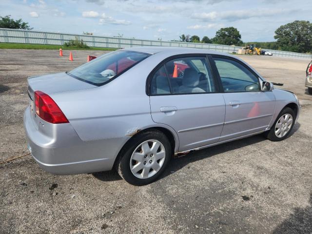 1HGES26701L069319 - 2001 HONDA CIVIC EX SILVER photo 3