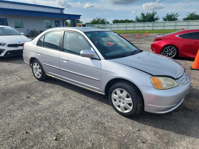 1HGES26701L069319 - 2001 HONDA CIVIC EX SILVER photo 4