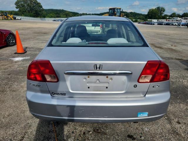1HGES26701L069319 - 2001 HONDA CIVIC EX SILVER photo 6