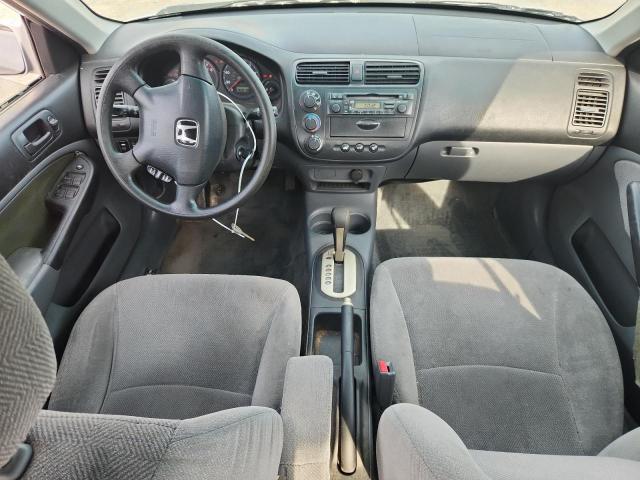 1HGES26701L069319 - 2001 HONDA CIVIC EX SILVER photo 8