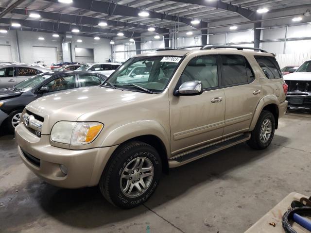 5TDBT48A97S282814 - 2007 TOYOTA SEQUOIA LIMITED TAN photo 1
