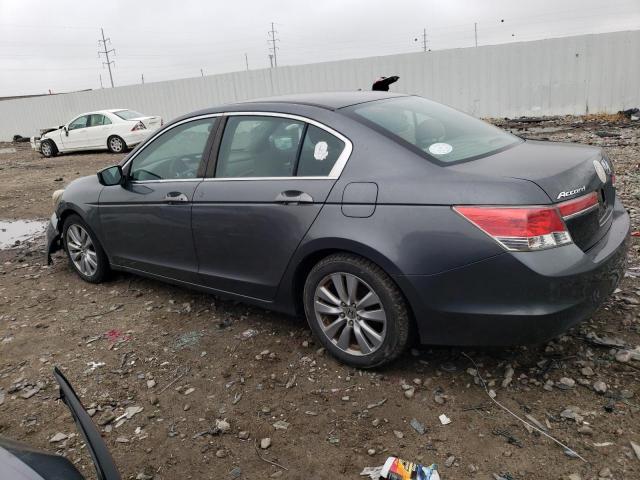 1HGCP2F71BA089827 - 2011 HONDA ACCORD EX GRAY photo 2