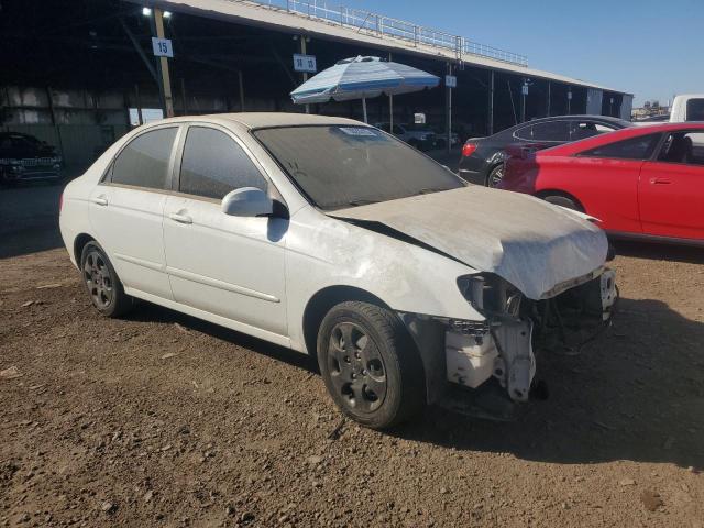 KNAFE222095592910 - 2009 KIA SPECTRA EX WHITE photo 4