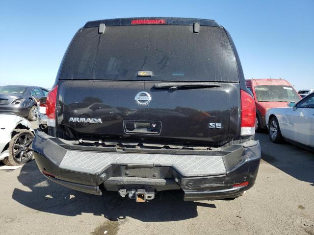 5N1AA08D18N626577 - 2008 NISSAN ARMADA SE BLACK photo 6