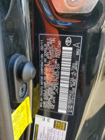 JTKJF5C77B3021009 - 2011 TOYOTA SCION TC შავი ფოტო 13