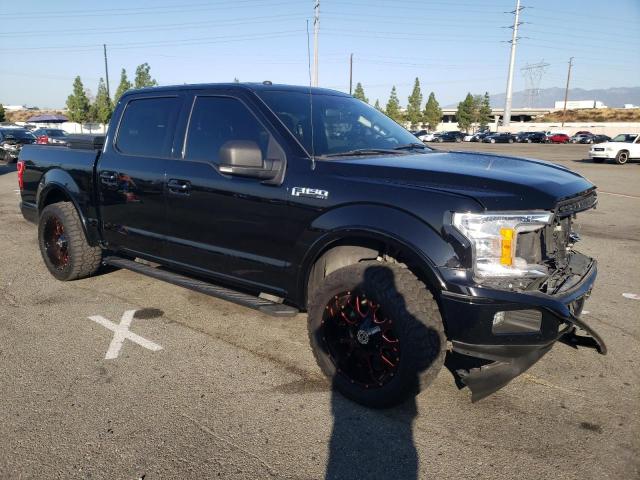 1FTEW1CP4JKF59768 - 2018 FORD F150 SUPERCREW BLACK photo 4