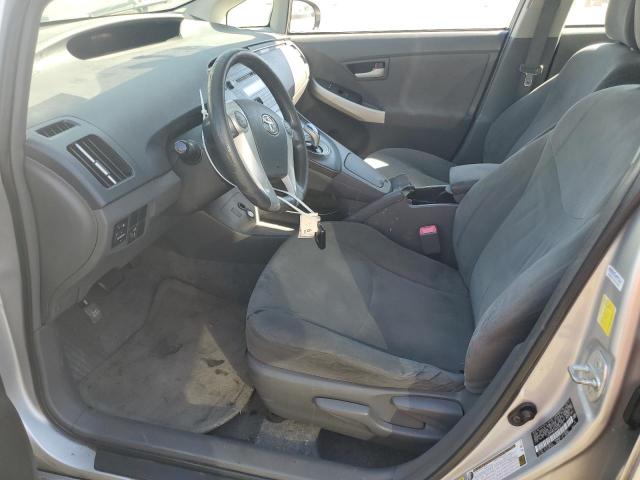 JTDKN3DU6B0263735 - 2011 TOYOTA PRIUS ვერცხლისფერი ფოტო 7