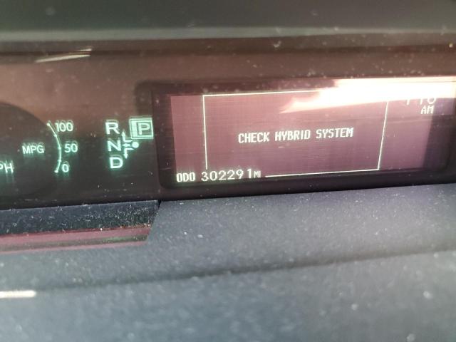 JTDKN3DU6B0263735 - 2011 TOYOTA PRIUS ვერცხლისფერი ფოტო 9