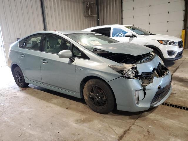 JTDKN3DU5E1779468 - 2014 TOYOTA PRIUS 蓝色 照片 4