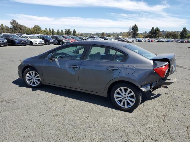 19XFB2F84CE315909 - 2012 HONDA CIVIC EX გრაფიტი ფოტო 2