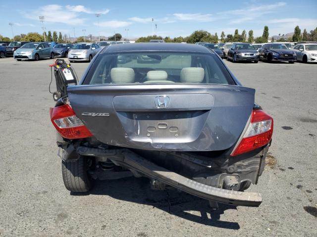 19XFB2F84CE315909 - 2012 HONDA CIVIC EX გრაფიტი ფოტო 6