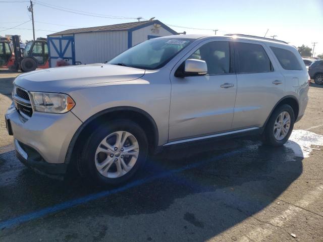 1D4RD4GG1BC729408 - 2011 DODGE DURANGO CREW SILVER photo 1