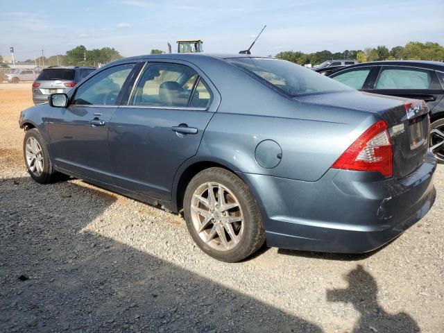 3FAHP0JAXCR144347 - 2012 FORD FUSION SEL BLUE photo 2