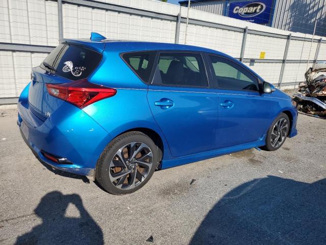 JTNKARJE9HJ550125 - 2017 TOYOTA COROLLA IM أزرق صورة 3