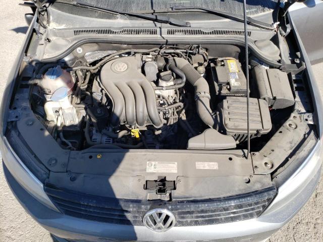 3VW2K7AJ3EM356463 - 2014 VOLKSWAGEN JETTA BASE 灰色 照片 11