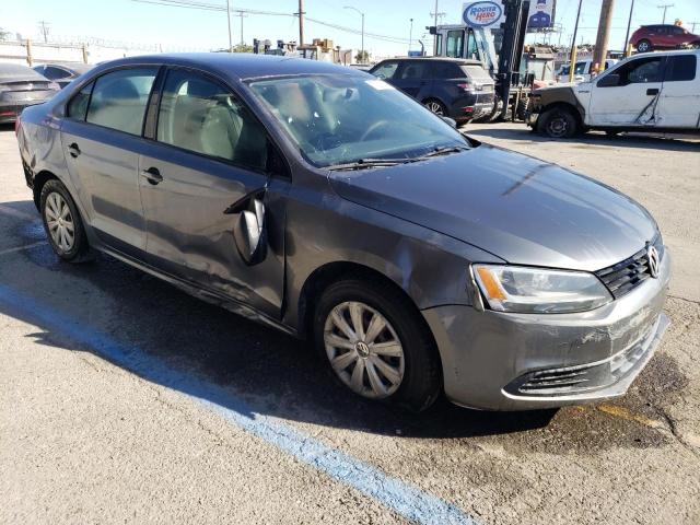 3VW2K7AJ3EM356463 - 2014 VOLKSWAGEN JETTA BASE 灰色 照片 4