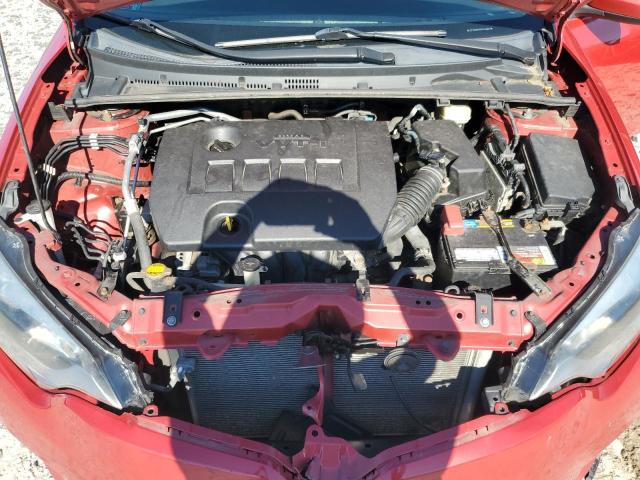 2T1BURHEXGC534978 - 2016 TOYOTA COROLLA L 红色 照片 11
