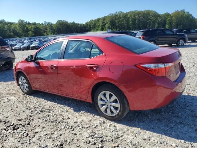 2T1BURHEXGC534978 - 2016 TOYOTA COROLLA L 红色 照片 2