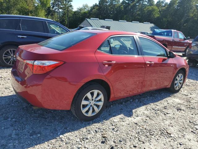 2T1BURHEXGC534978 - 2016 TOYOTA COROLLA L 红色 照片 3