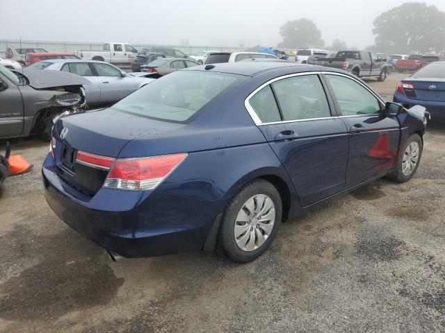 1HGCP2F81BA050938 - 2011 HONDA ACCORD EXL BLUE photo 3