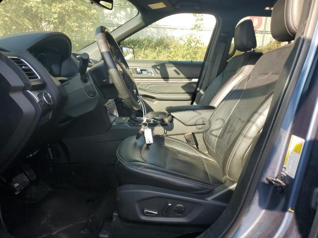 1FM5K8F89JGB91403 - 2018 FORD EXPLORER LIMITED ლურჯი ფოტო 7