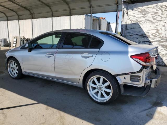 2HGFB2F57DH564394 - 2013 HONDA CIVIC LX SILVER photo 2