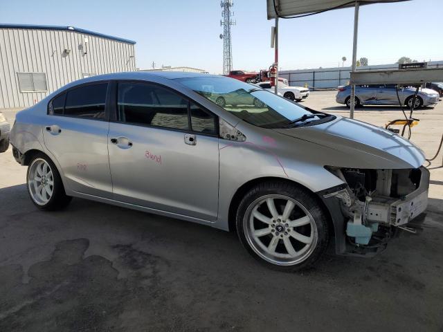 2HGFB2F57DH564394 - 2013 HONDA CIVIC LX SILVER photo 4