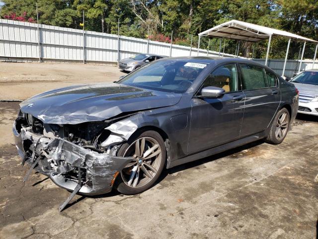 WBA7J2C57JG938310 - 2018 BMW 740 XE GRAY photo 1