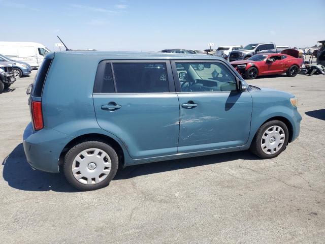 JTLKE50EX81034248 - 2008 TOYOTA SCION XB TEAL photo 3