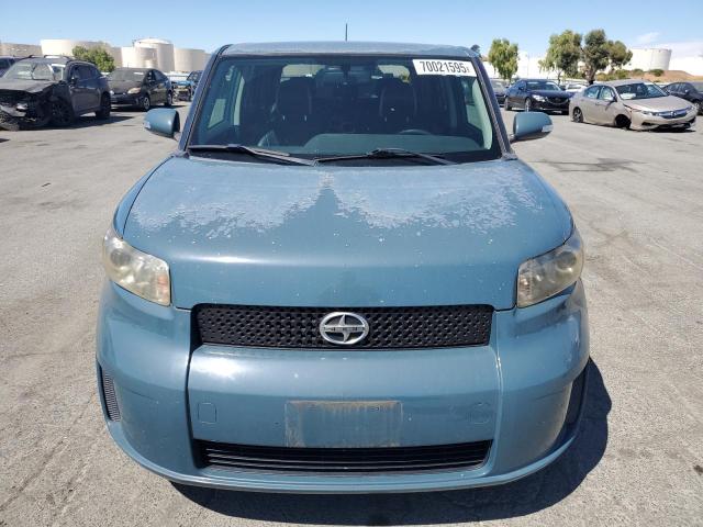 JTLKE50EX81034248 - 2008 TOYOTA SCION XB TEAL photo 5