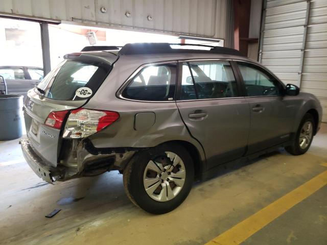 4S4BRCAC4A3370615 - 2010 SUBARU OUTBACK 2.5I SILVER photo 3