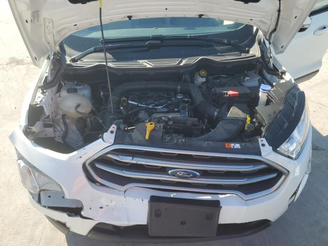MAJ3P1TE7JC174434 - 2018 FORD ECOSPORT SE WHITE photo 11
