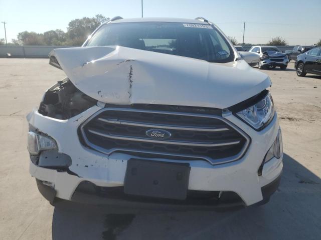 MAJ3P1TE7JC174434 - 2018 FORD ECOSPORT SE WHITE photo 5