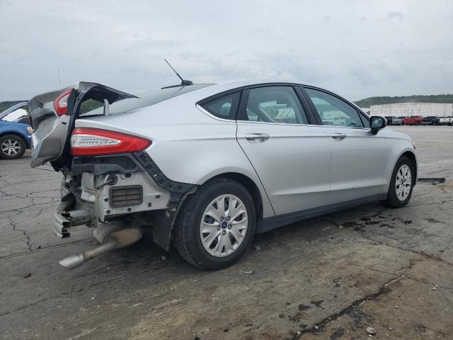 1FA6P0G78E5351859 - 2014 FORD FUSION S SILVER photo 3