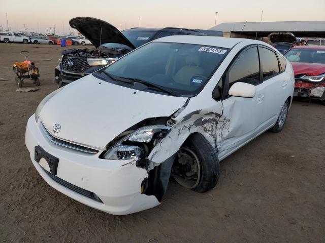 JTDKB20U063139019 - 2006 TOYOTA PRIUS WHITE photo 1