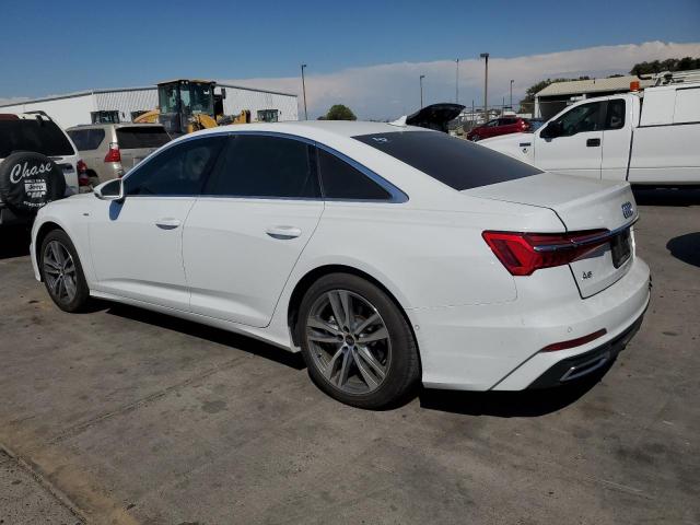 WAUM2BF26NN054085 - 2022 AUDI A6 PRESTIGE Biały zdjęcie 2