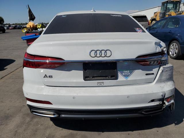 WAUM2BF26NN054085 - 2022 AUDI A6 PRESTIGE Biały zdjęcie 6
