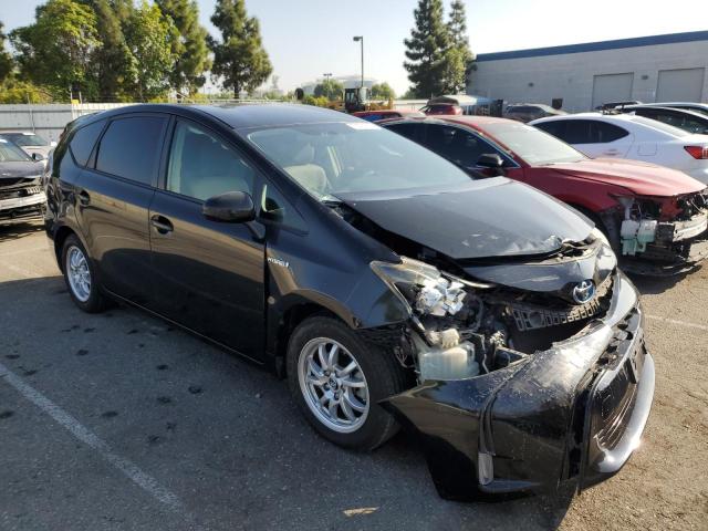 JTDZN3EU6FJ024988 - 2015 TOYOTA PRIUS V BLACK photo 4