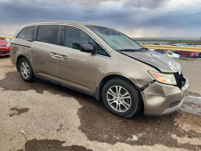 5FNRL5H61BB005863 - 2011 HONDA ODYSSEY EXL GOLD photo 4