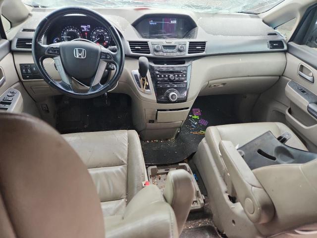 5FNRL5H61BB005863 - 2011 HONDA ODYSSEY EXL GOLD photo 8