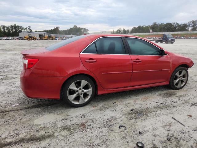 4T1BK1FKXDU529239 - 2013 TOYOTA CAMRY SE 红色 照片 3