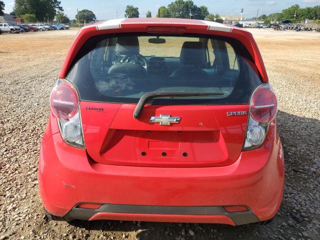 KL8CD6S98DC572592 - 2013 CHEVROLET SPARK 1LT RED photo 6
