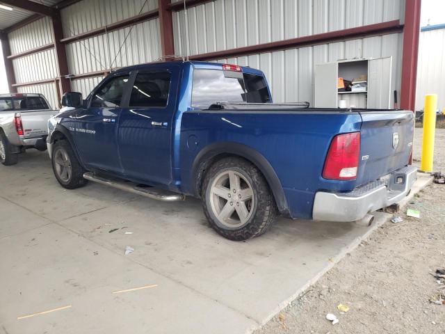 1D7RV1CT2BS659604 - 2011 DODGE RAM 1500 BLUE photo 2