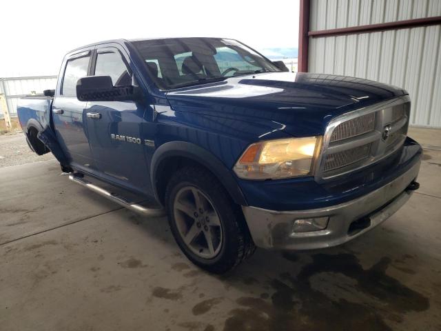 1D7RV1CT2BS659604 - 2011 DODGE RAM 1500 BLUE photo 4